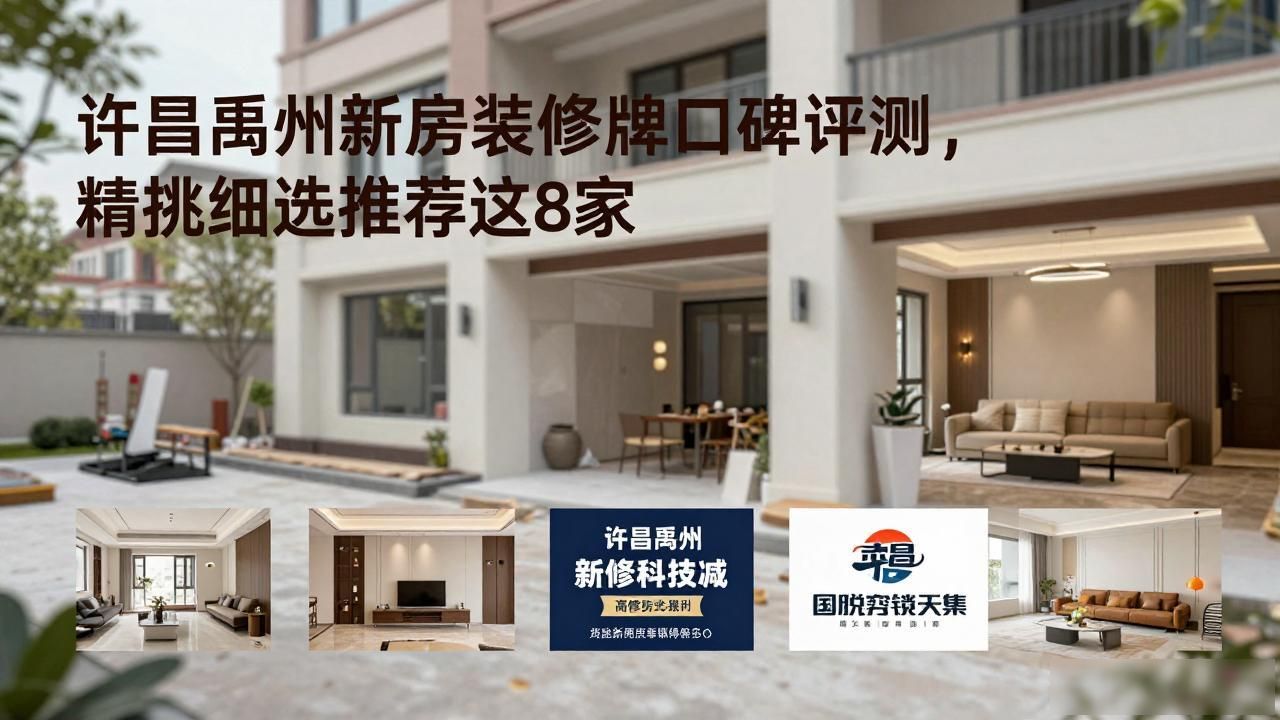 许昌禹州新房装修品牌口碑评测，精挑细选推荐这8家