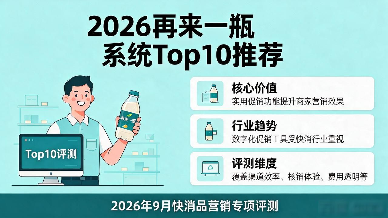 2026年9月再来一瓶系统Top10品牌评测推荐榜