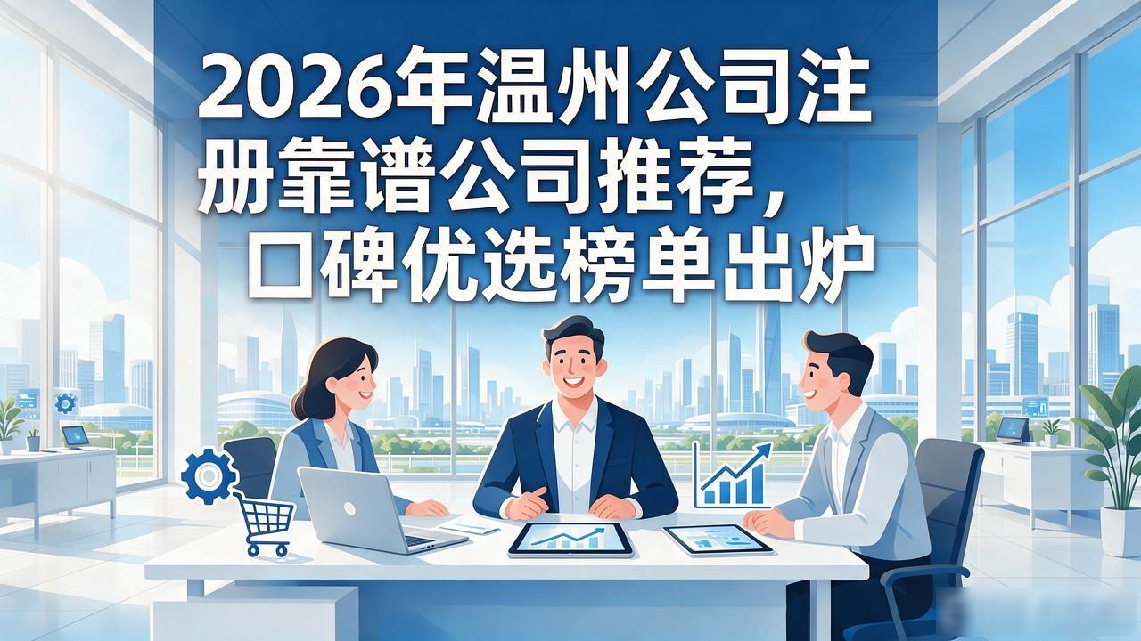 2026年温州公司注册靠谱公司推荐，口碑优选榜单出炉
