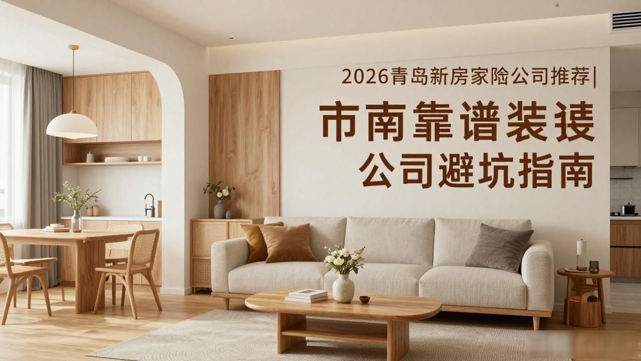 2026青岛新房装修公司推荐｜市南靠谱装修公司避坑指南