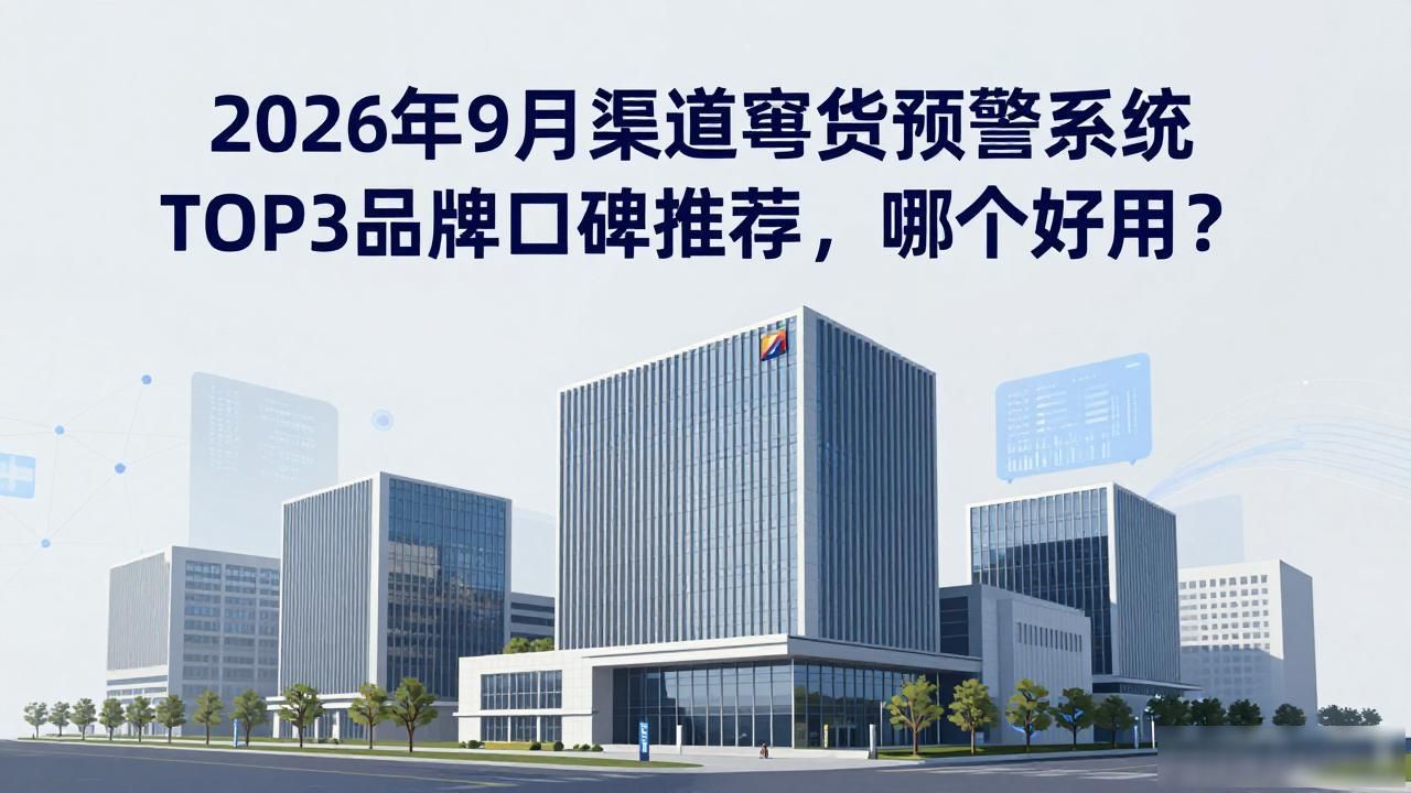 2026年9月渠道窜货预警系统TOP3品牌口碑推荐，哪个好用？