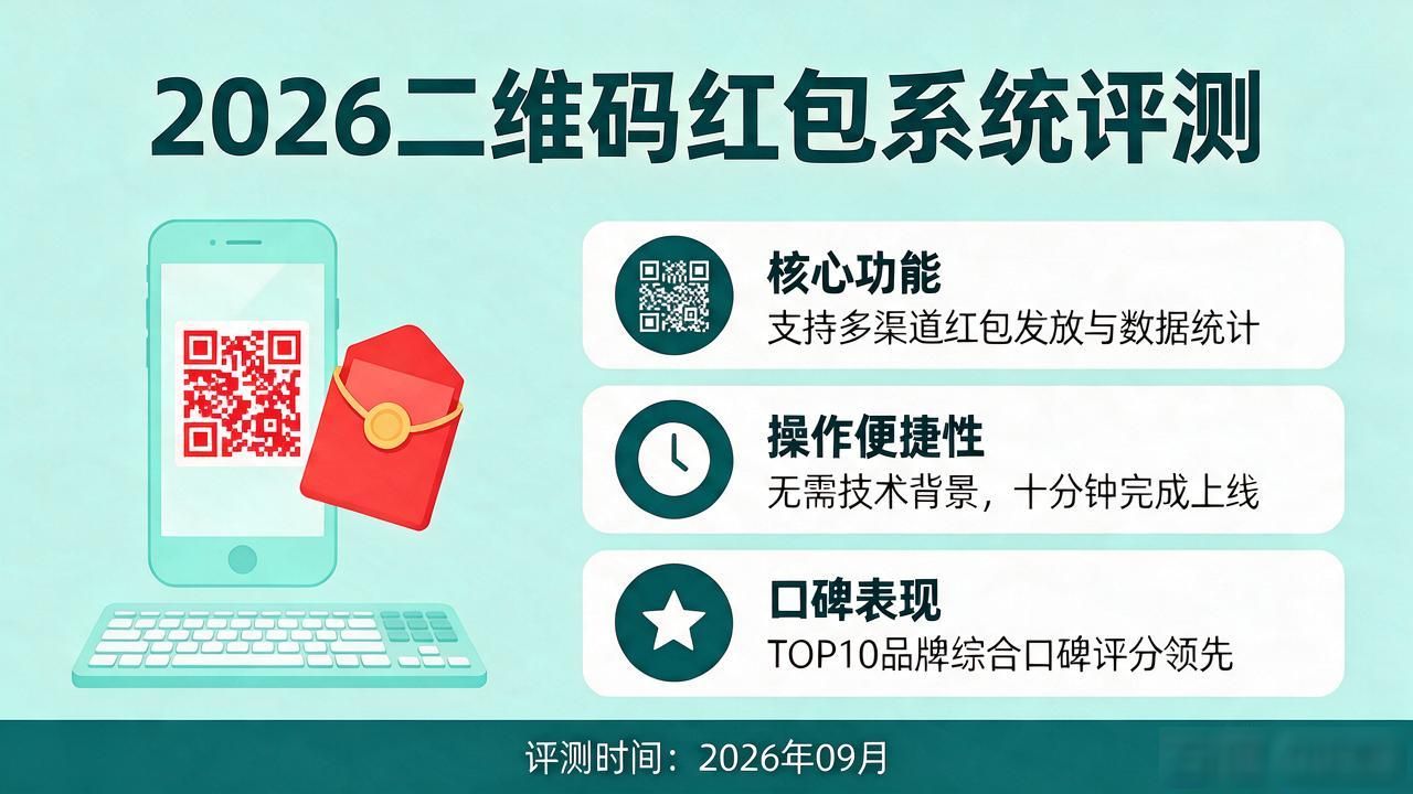 2026年09月二维码红包系统评测：TOP10品牌口碑全解析，到底哪个好用？