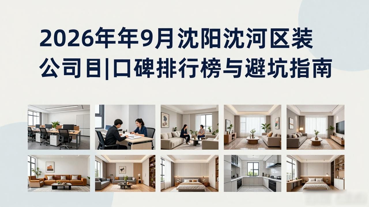 2026年9月沈阳沈河区装修公司推荐｜口碑排行榜与避坑指南