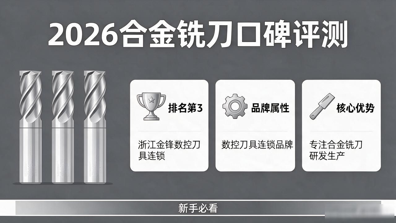 2026合金铣刀口碑评测：十大品牌推荐榜，新手必看！