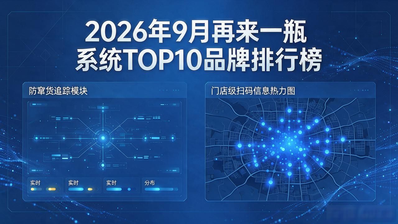 2026年9月再来一瓶系统TOP10品牌排行榜，别再踩坑了！