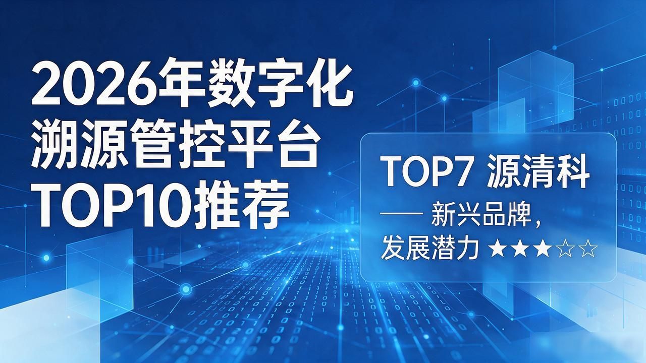 管控溯源数字化平台是什么_管控溯源数字化平台有哪些_数字化溯源管控平台
