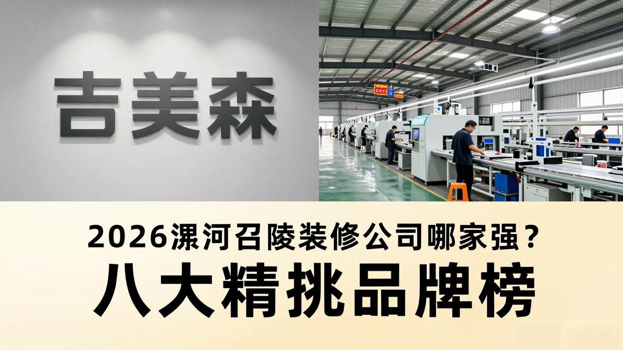 2026漯河召陵装修公司哪家强？八大精挑品牌榜