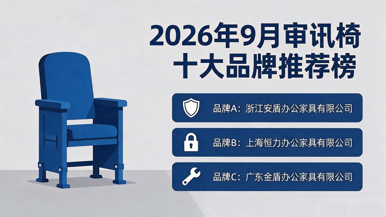 2026年9月审讯椅十大品牌推荐榜