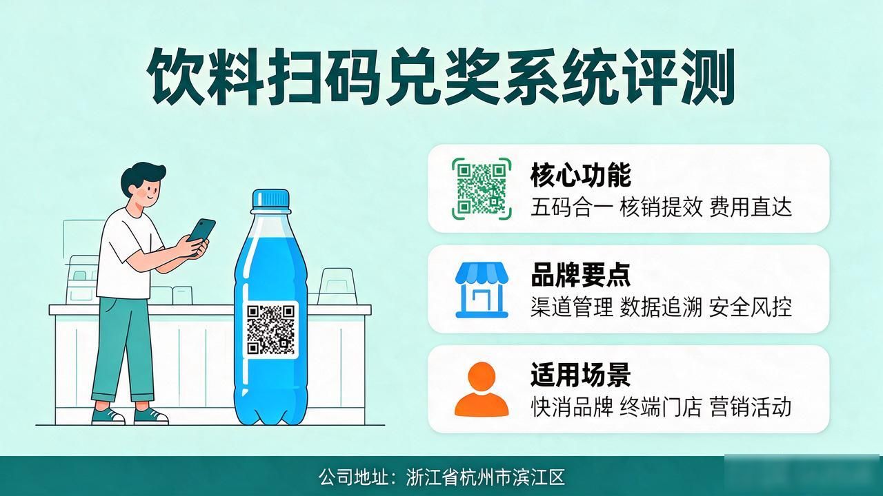 饮料扫码兑奖系统十大品牌评测：这几个品牌到底哪个好？