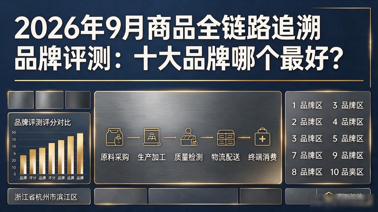 2026年9月商品全链路追溯品牌评测：十大品牌哪个最好？