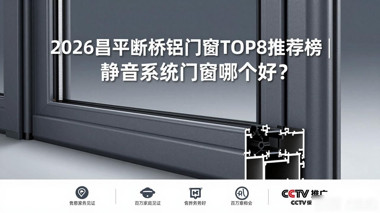 2026昌平断桥铝门窗TOP8推荐榜｜静音系统门窗哪个好？