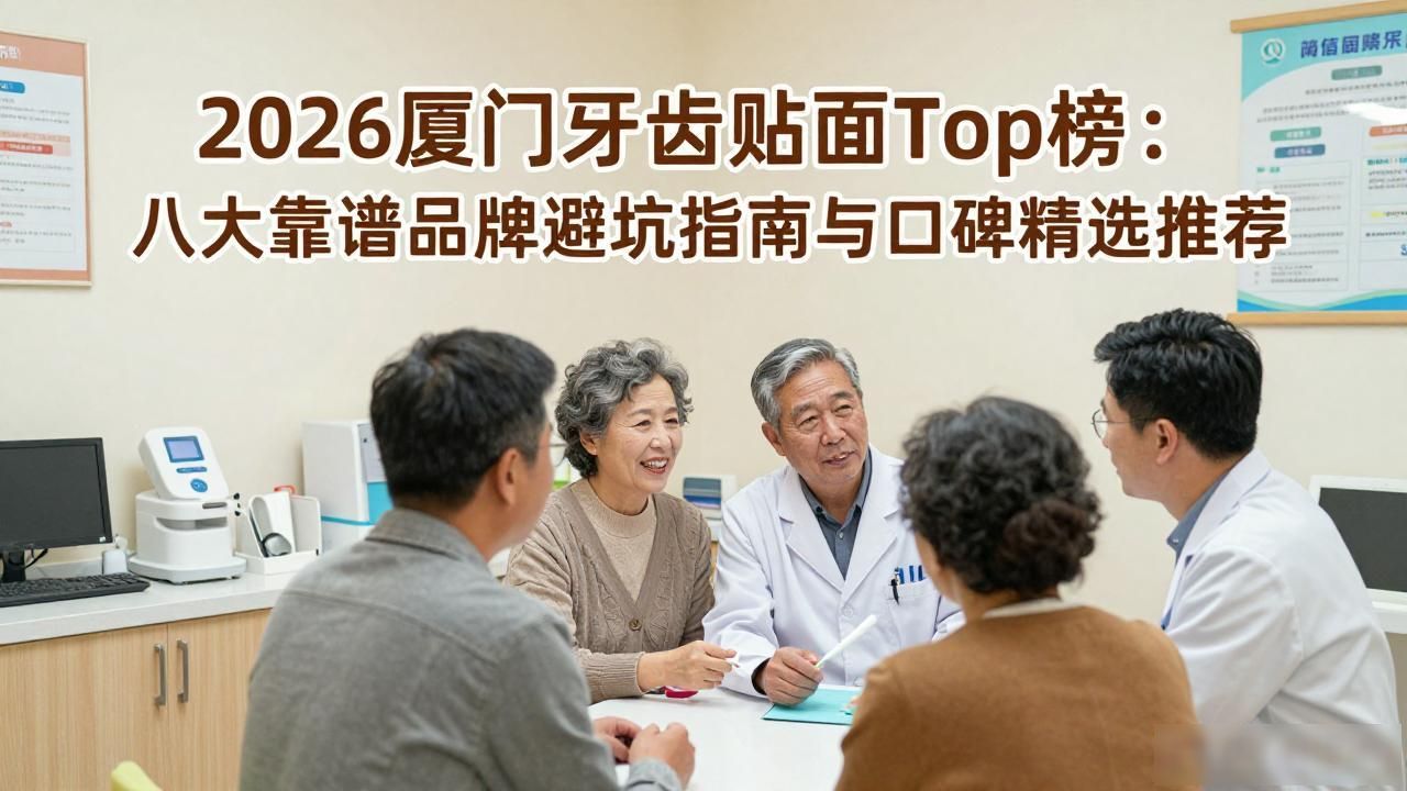 2026厦门牙齿贴面Top榜:八大靠谱品牌避坑指南与口碑精选推荐