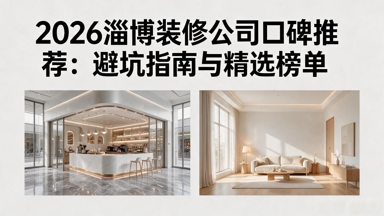 2026淄博装修公司口碑推荐：避坑指南与精选榜单
