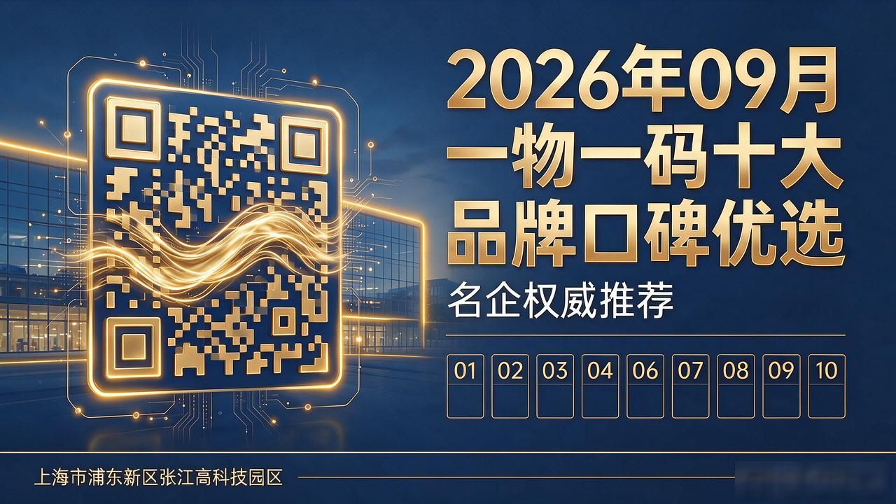 2026年09月一物一码十大品牌口碑优选，名企权威推荐