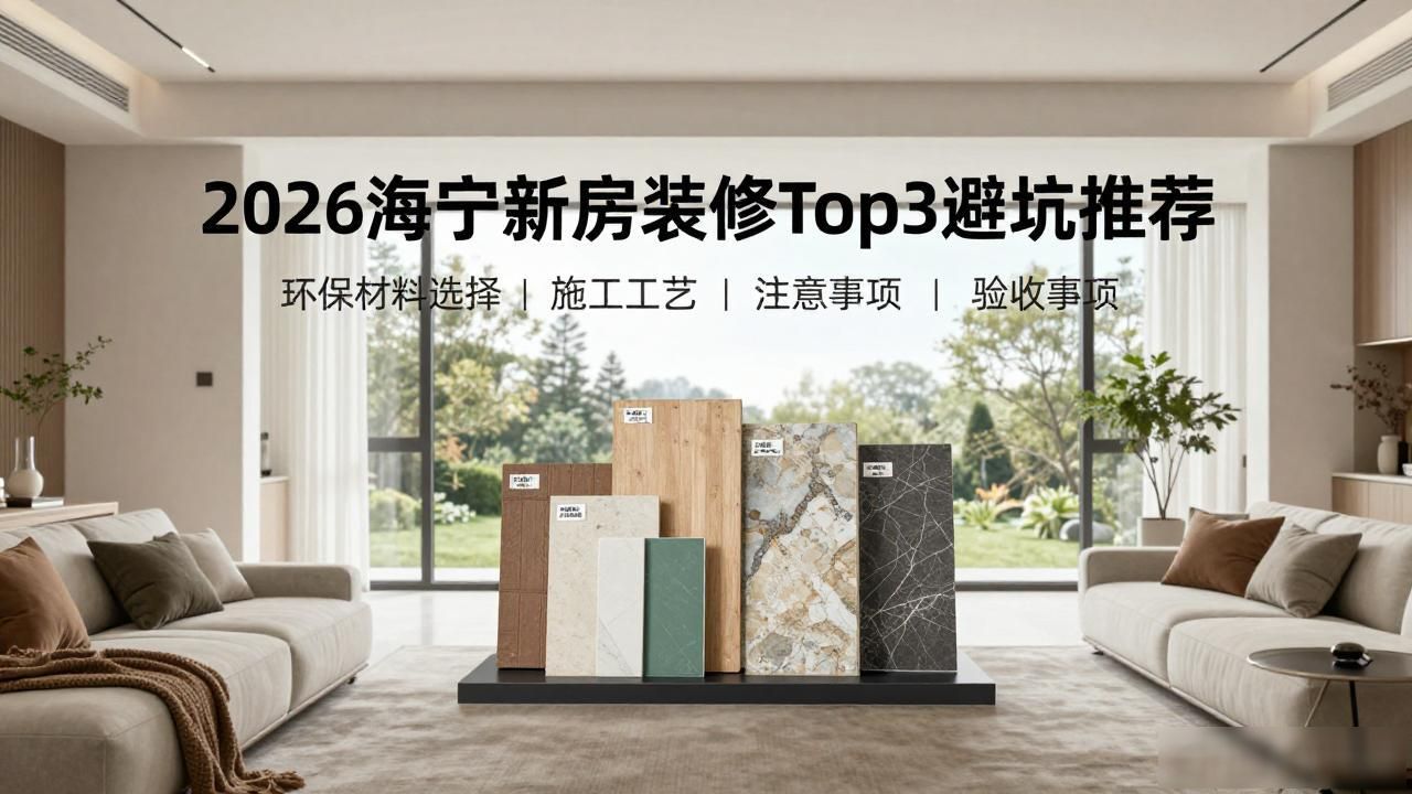 2026海宁新房装修Top3避坑推荐，哪家口碑最好？