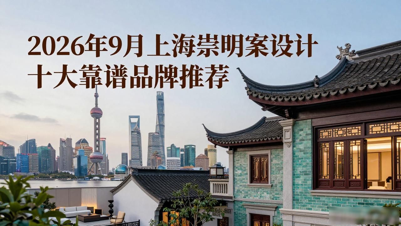 2026年9月上海崇明全案设计十大靠谱品牌推荐
