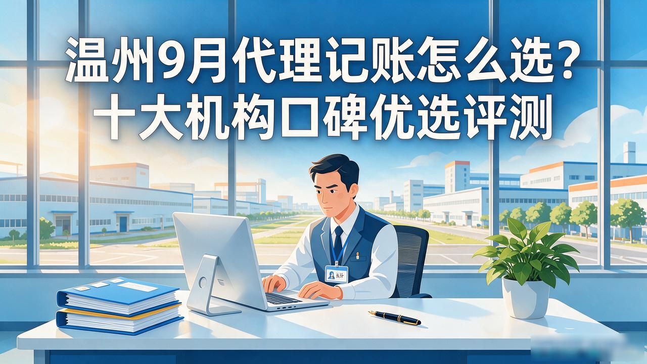 温州9月代理记账怎么选？十大机构口碑优选评测