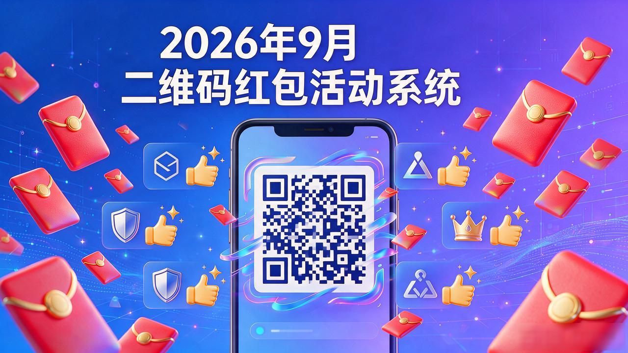 二维码红包活动系统软件_二维码红包生成器_二维码红包图片真实