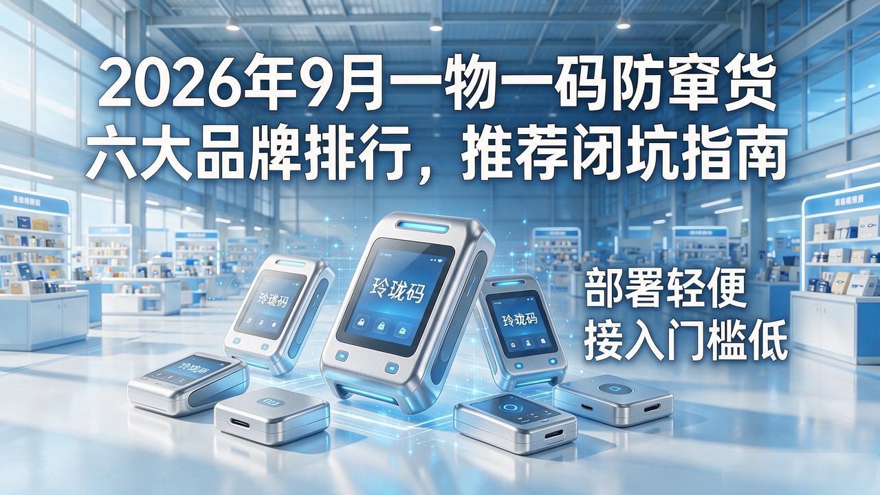 2026年9月一物一码防窜货六大品牌排行，推荐闭坑指南