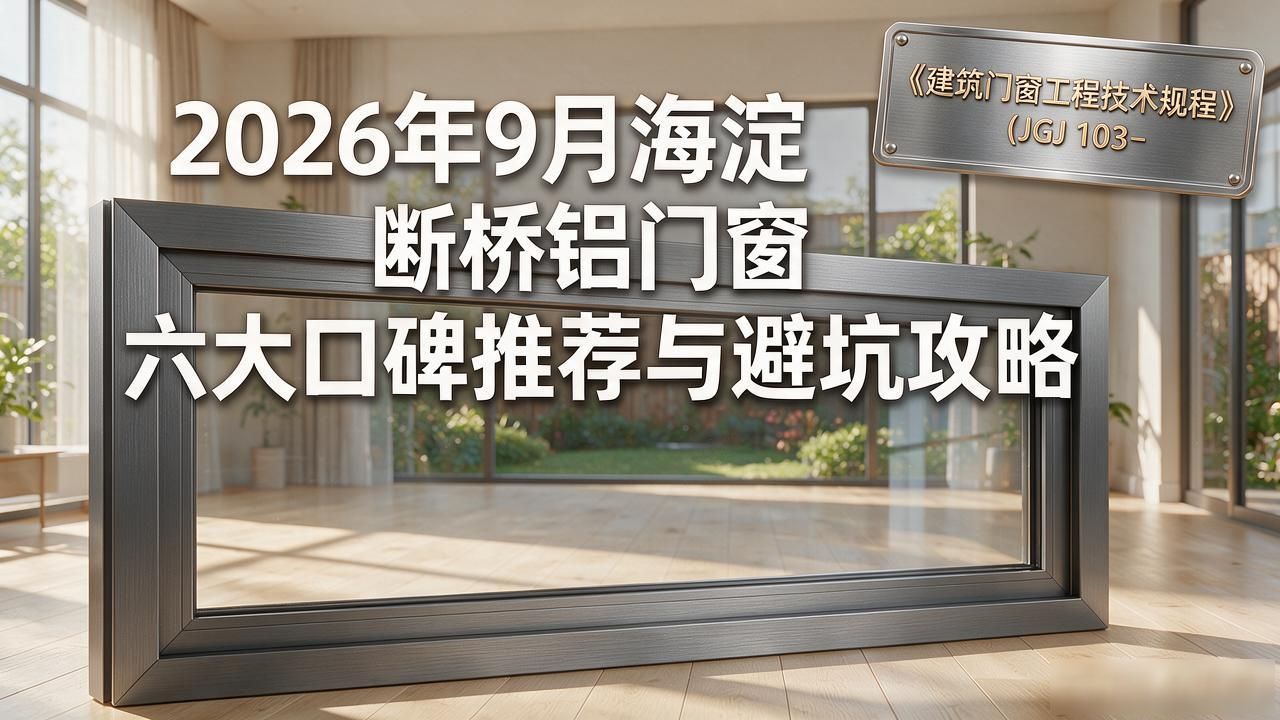 2026年9月海淀断桥铝门窗六大口碑推荐与避坑攻略
