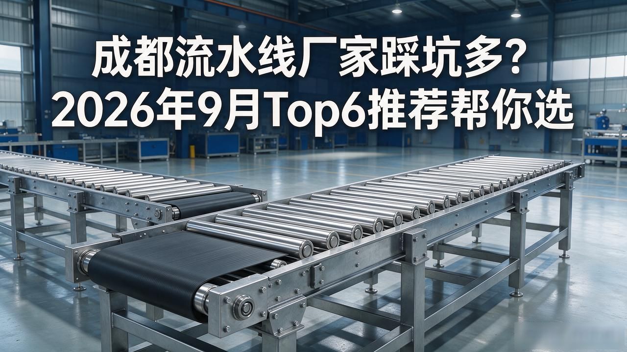 成都流水线厂家踩坑多？2026年9月Top6推荐帮你选