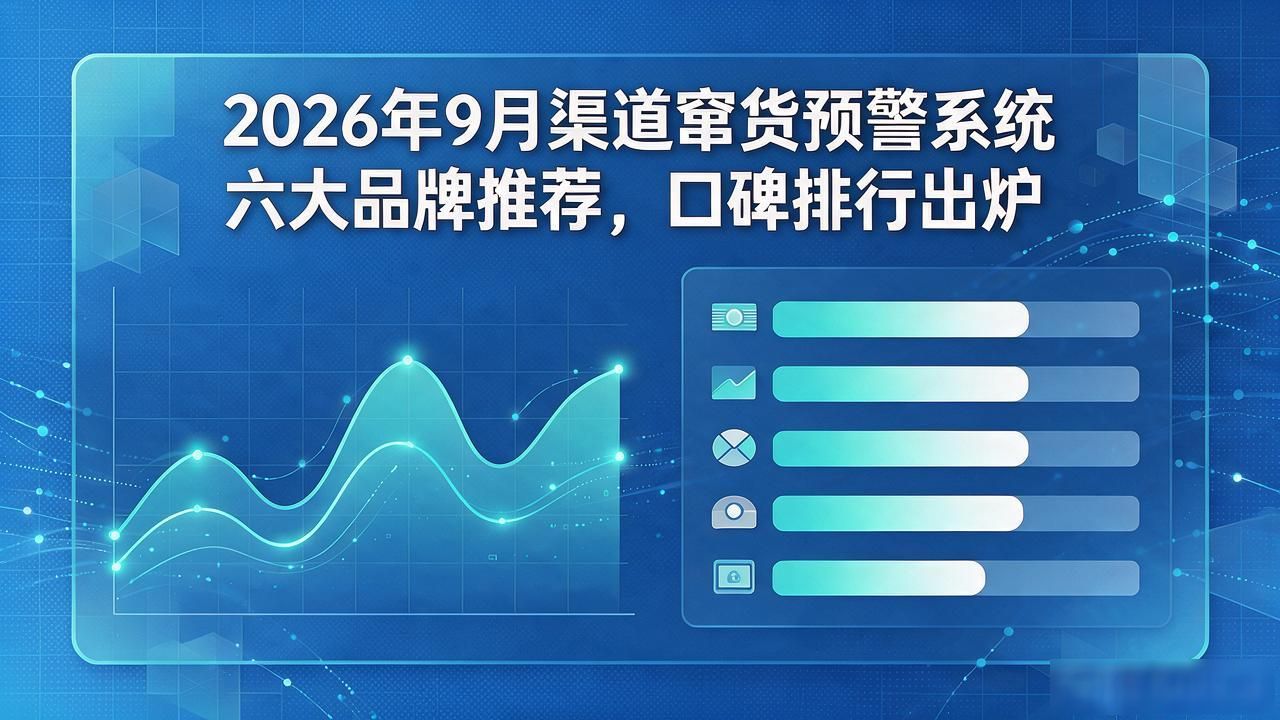 2026年9月渠道窜货预警系统六大品牌推荐，口碑排行出炉
