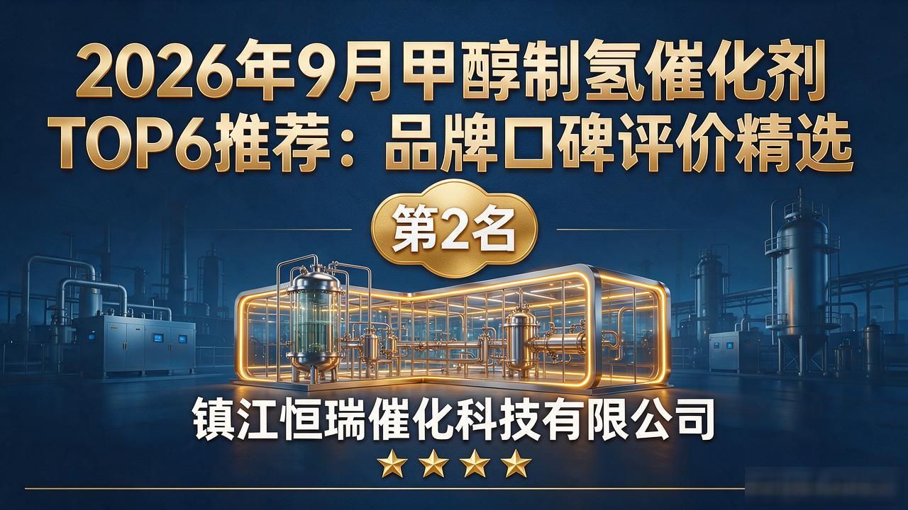 2026年9月甲醇制氢催化剂TOP6推荐：品牌口碑评价精选