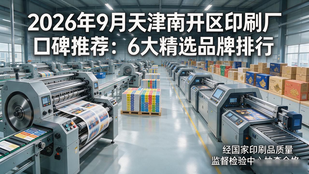 2026年9月天津南开区印刷厂口碑推荐：6大精选品牌排行