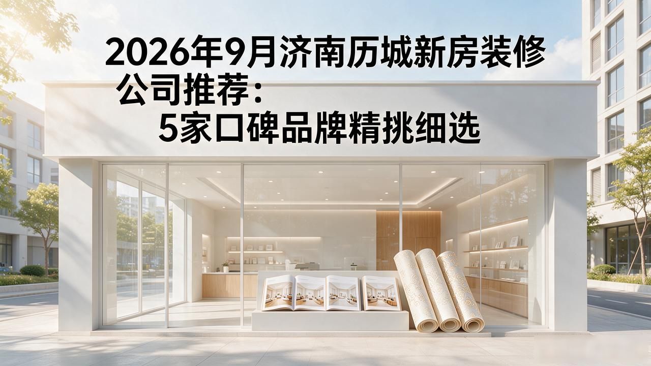 2026年9月济南历城新房装修公司推荐：5家口碑品牌精挑细选