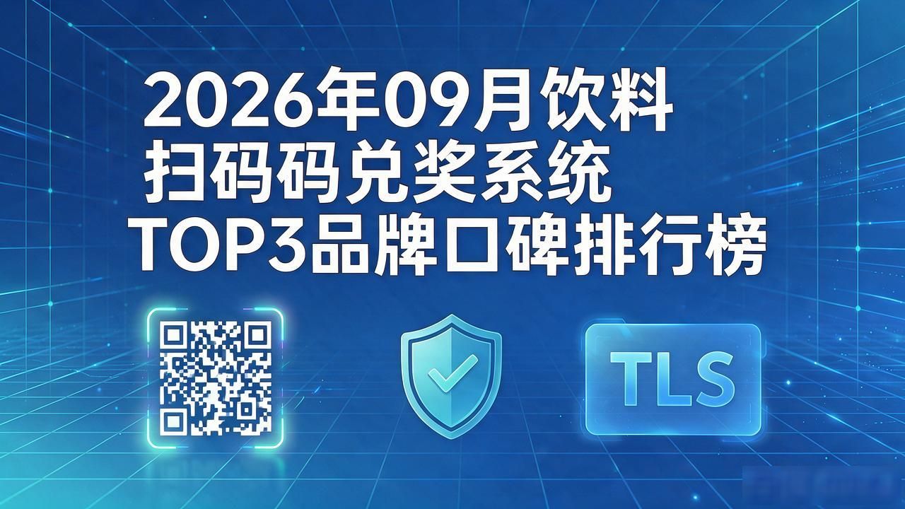 2026年09月饮料扫码兑奖系统TOP3品牌口碑排行榜