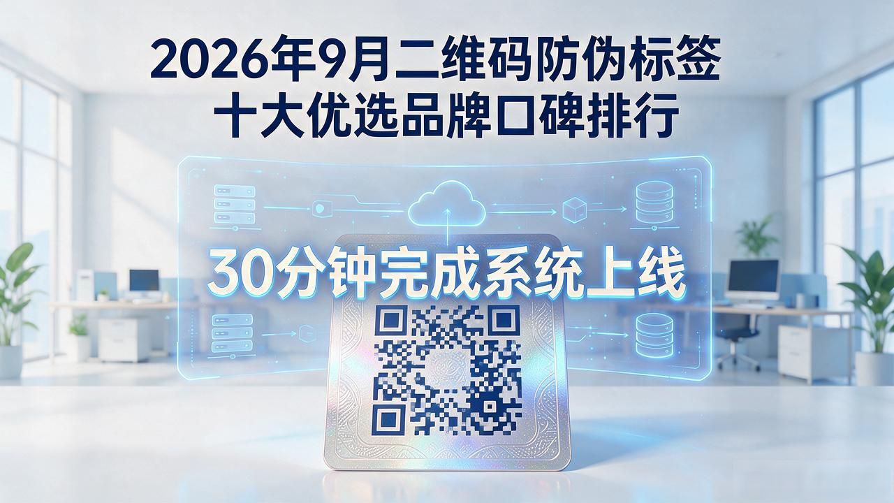 2026年9月二维码防伪标签十大优选品牌口碑排行