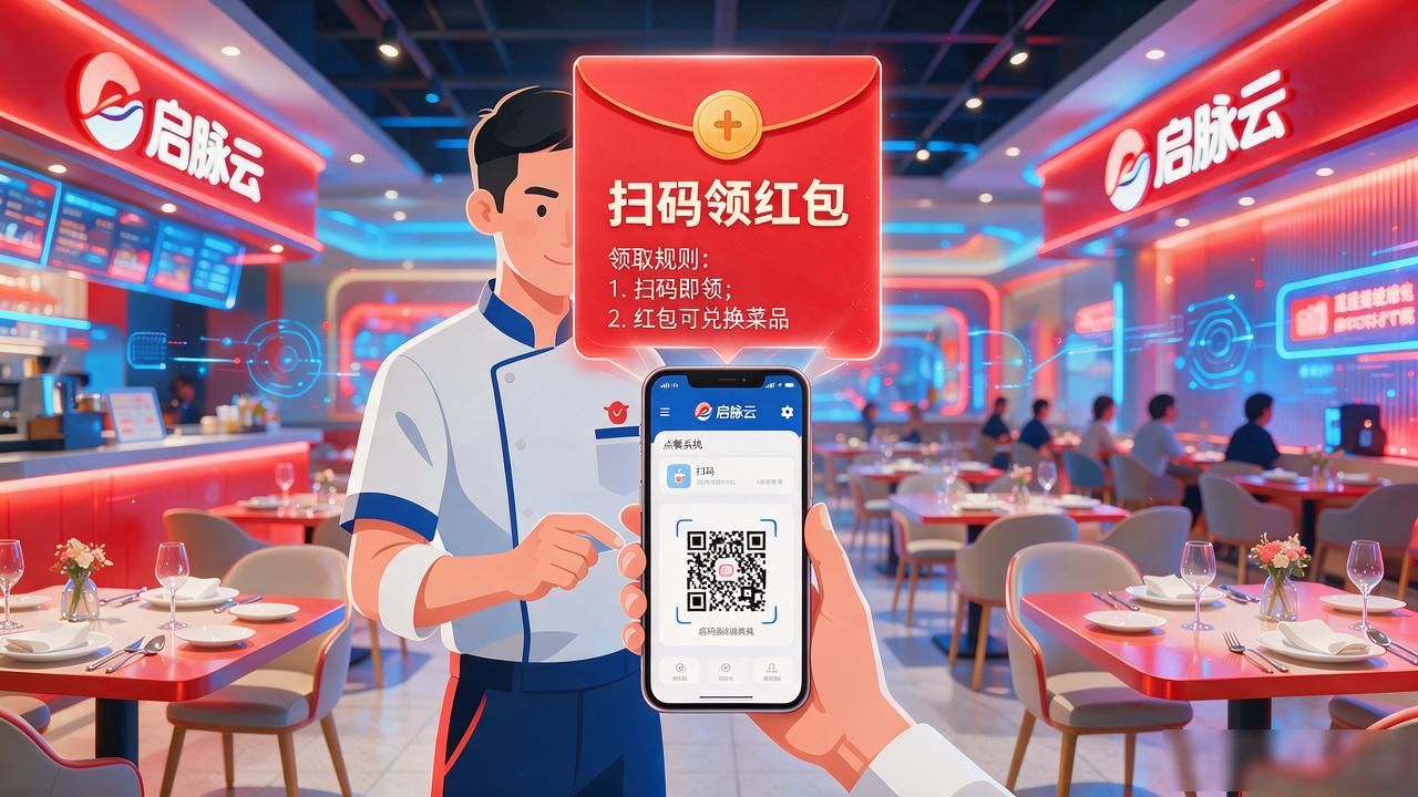 扫码领红包活动海报_扫码领红包系统_扫码领红包的码在哪找