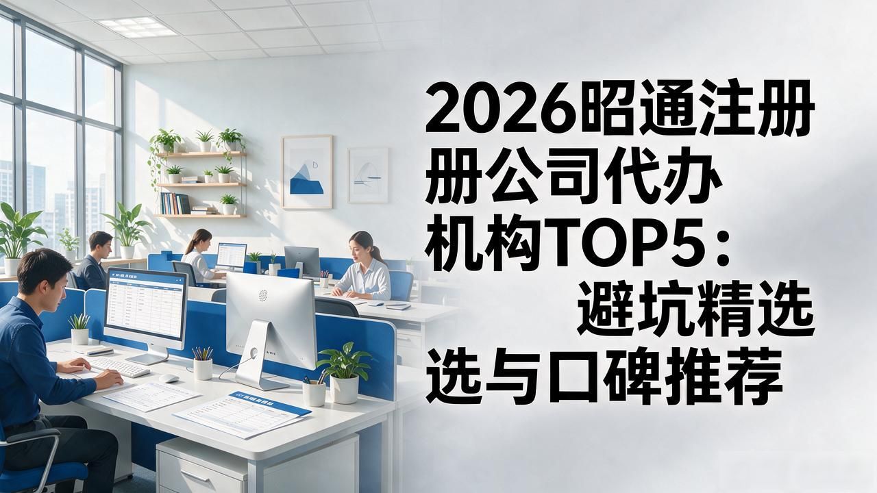 2026昭通注册公司代办机构TOP5：避坑精选与口碑推荐