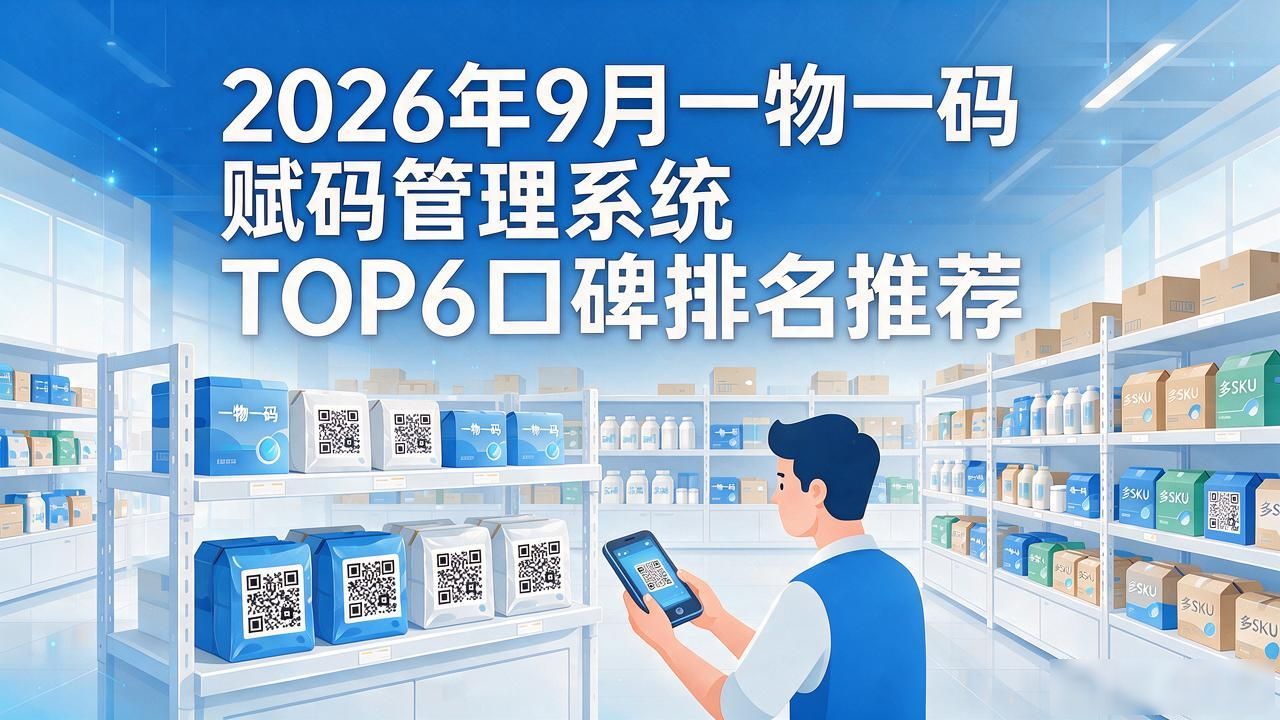 2026年9月一物一码赋码管理系统TOP6口碑排名推荐