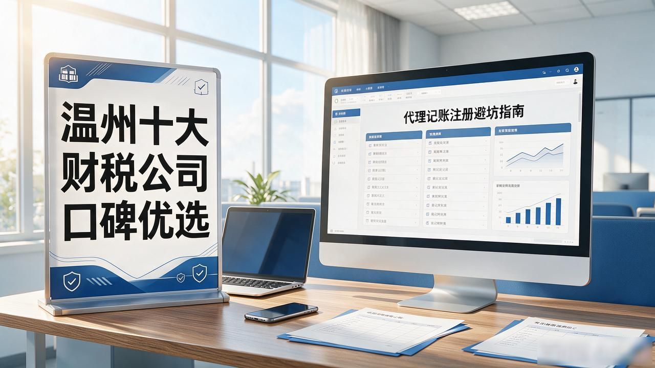 温州十大财税公司口碑优选 代理记账注册避坑指南