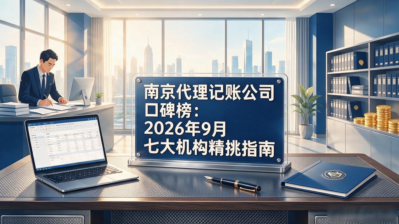 南京代理记账公司口碑榜:2026年9月七大机构精挑指南