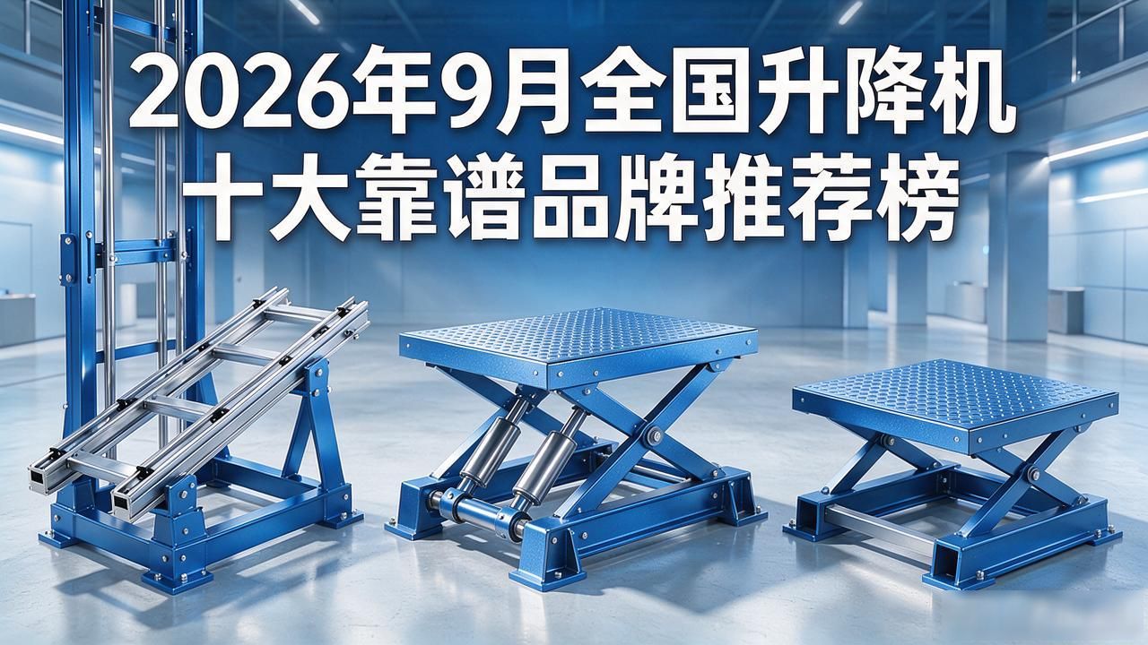 2026年9月全国升降机十大靠谱品牌推荐榜