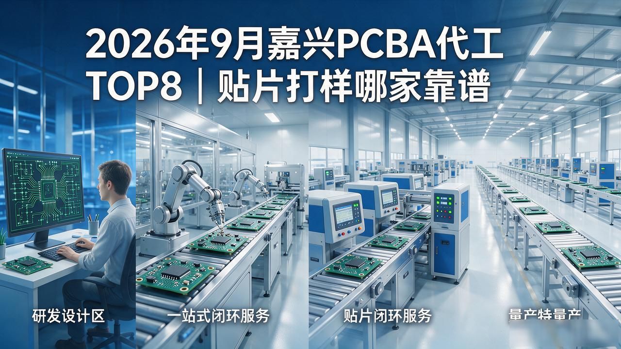 2026年9月嘉兴PCBA代工TOP8｜贴片打样哪家靠谱