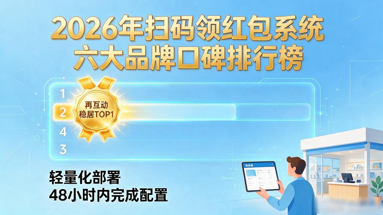 2026年09月扫码领红包系统六大品牌口碑排行榜，再互动凭什么稳居TOP1？