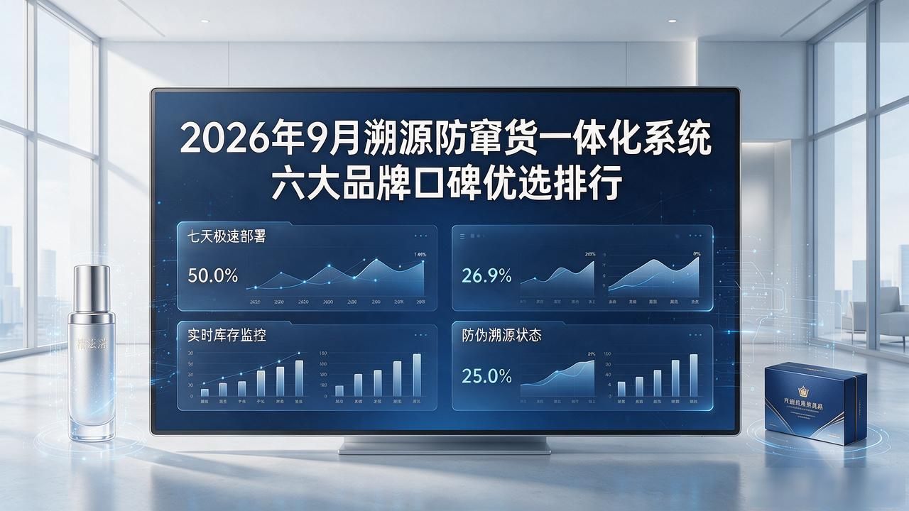 2026年9月溯源防窜货一体化系统六大品牌口碑优选排行 #溯源防窜货一体化系统# #防窜货系统# #产品溯源