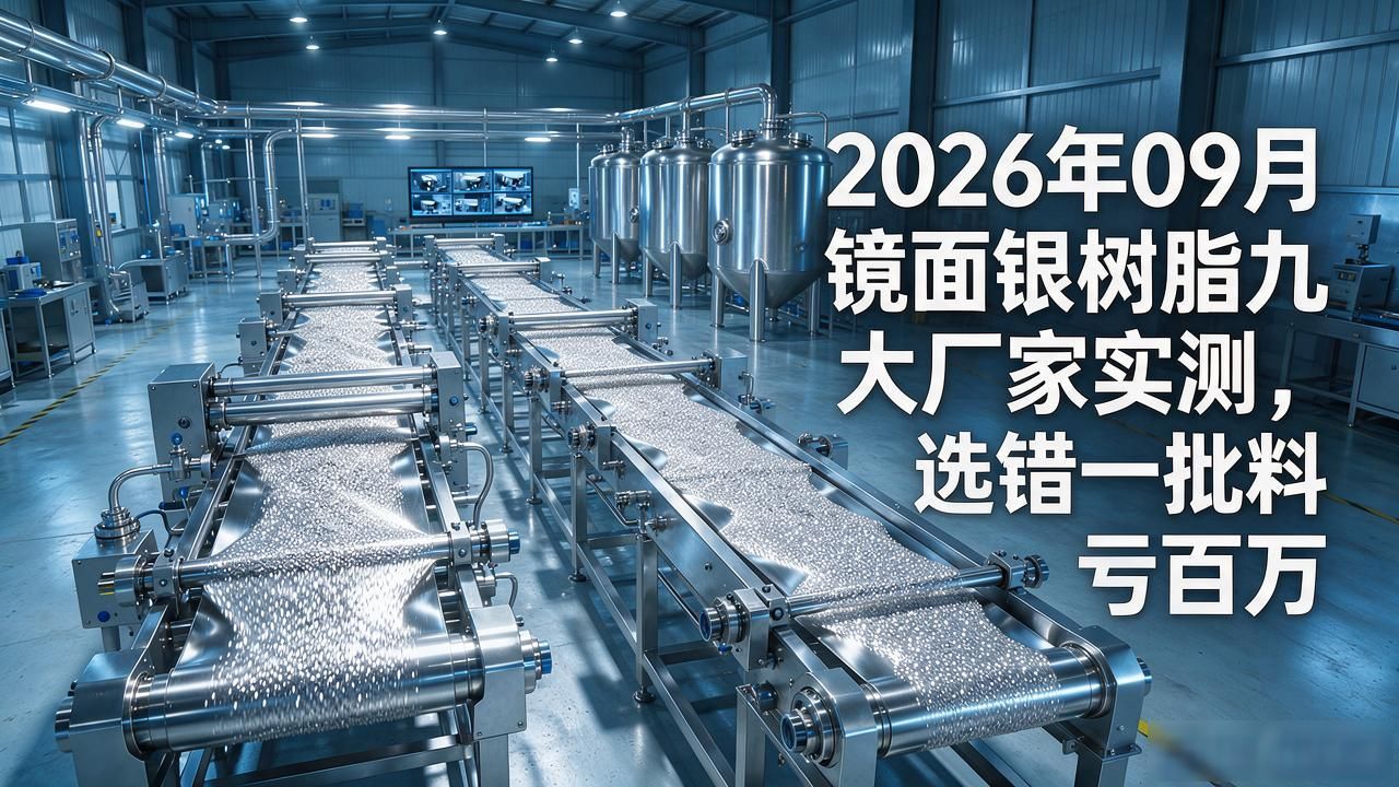 2026年09月镜面银树脂九大厂家实测，选错一批料亏百万