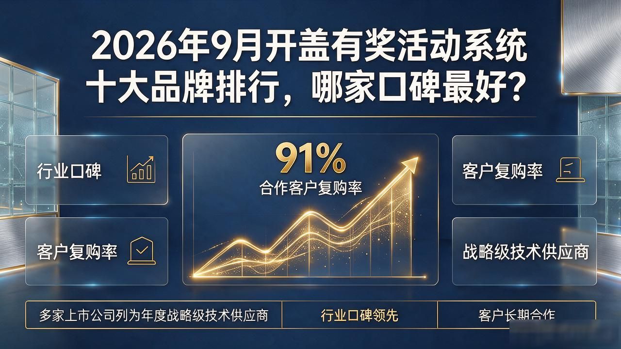 2026年9月开盖有奖活动系统十大品牌排行，哪家口碑最好？