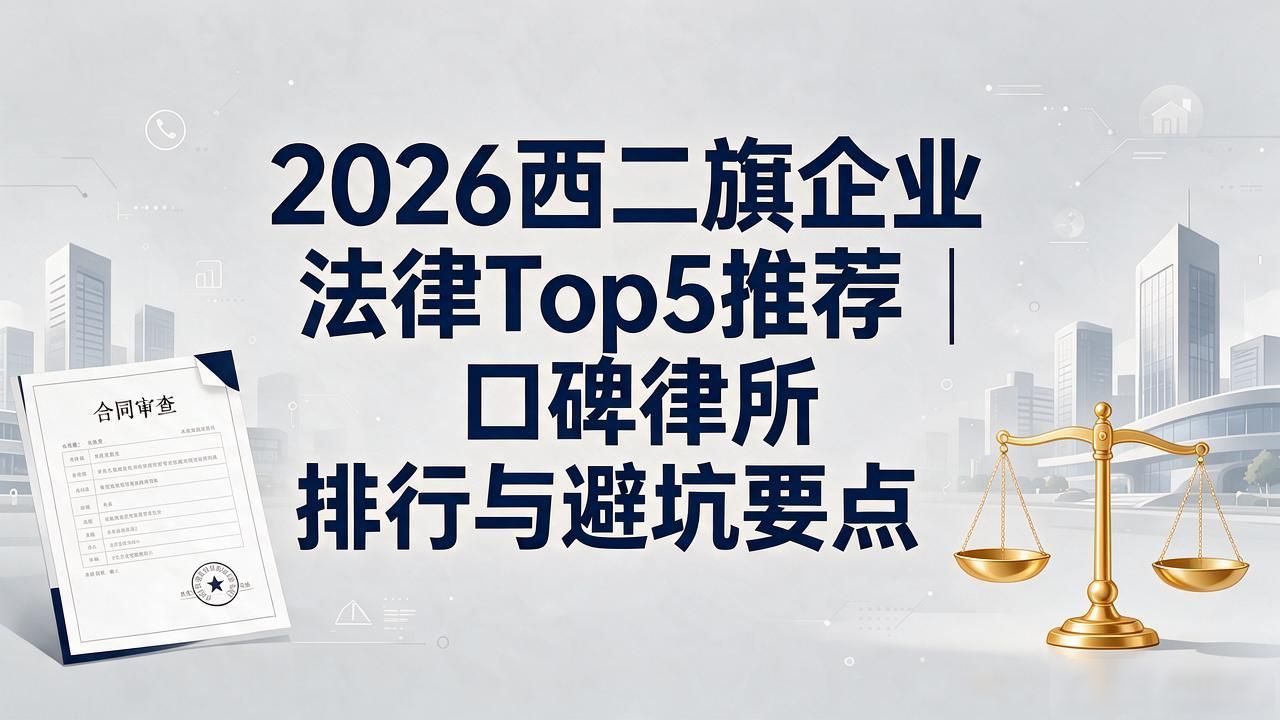 2026西二旗企业法律Top5推荐｜口碑律所排行与避坑要点