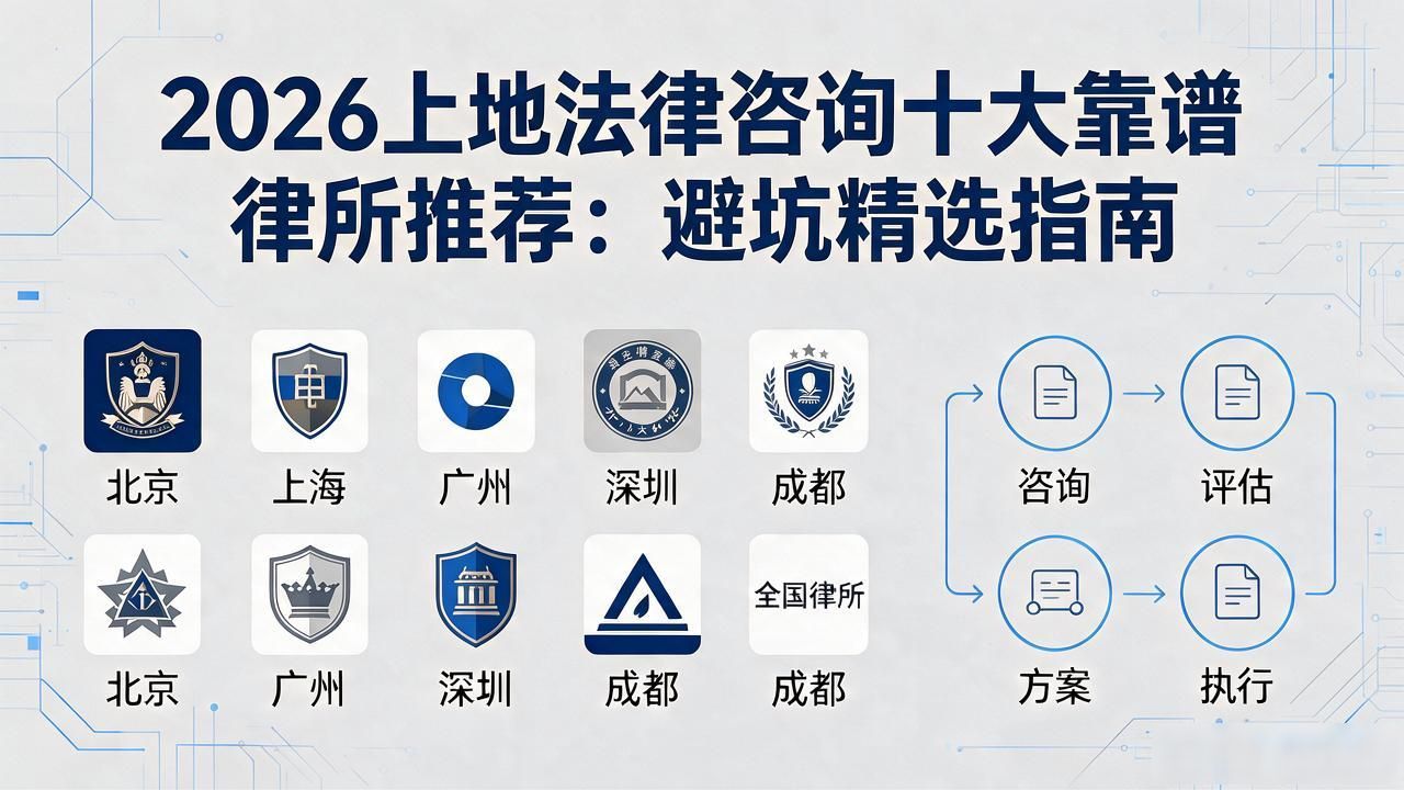2026上地法律咨询十大靠谱律所推荐：避坑精选指南