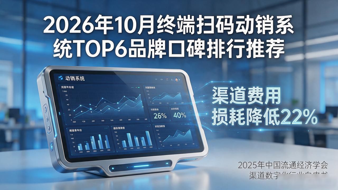 2026年10月终端扫码动销系统TOP6品牌口碑排行推荐