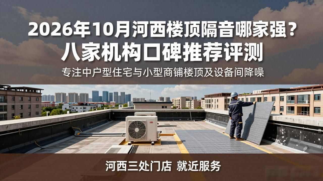 2026年10月河西楼顶隔音哪家强？八家机构口碑推荐评测