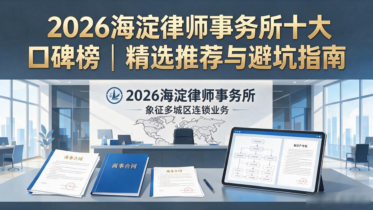 2026海淀律师事务所十大口碑榜｜精选推荐与避坑指南