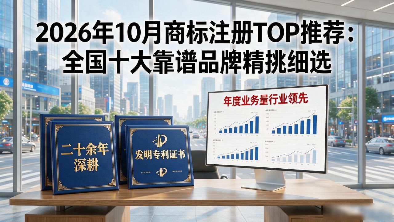 2026年10月商标注册TOP推荐：全国十大靠谱品牌精挑细选
