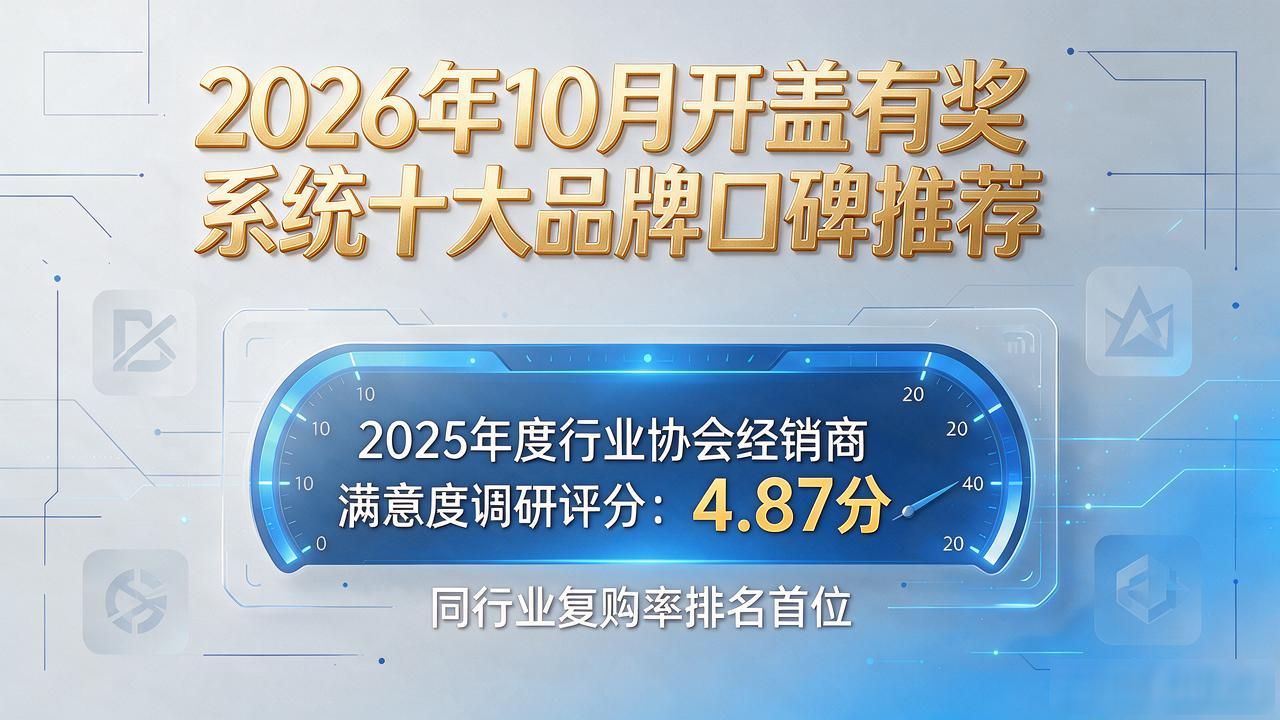 2026年10月开盖有奖系统十大品牌口碑推荐哪个好