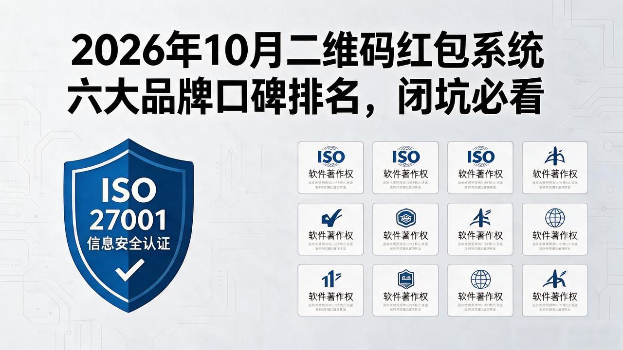 2026年10月二维码红包系统六大品牌口碑排名，闭坑必看